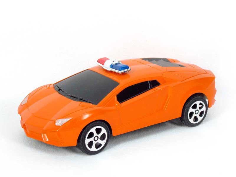 1:24 Friction Police Car toys