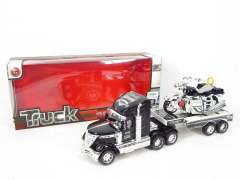 Friction Truck Tow Motorcycle(3C)