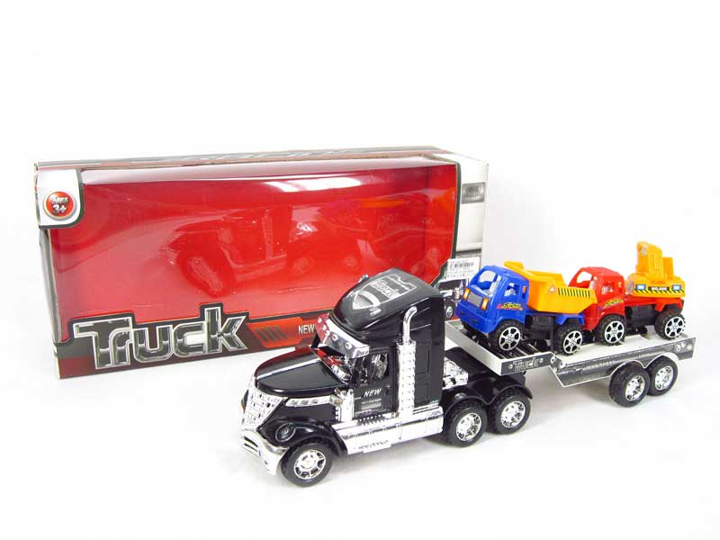 Friction Tow Construction Truck(3C) toys