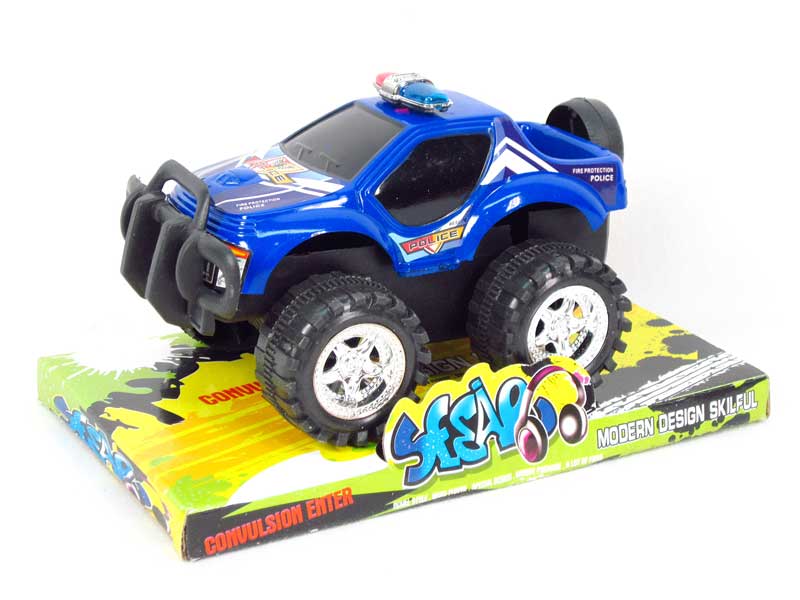 Friction Cross-country Police Car(3C) toys