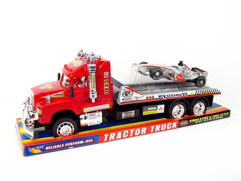 Friction Truck Tow Equuation Car toys