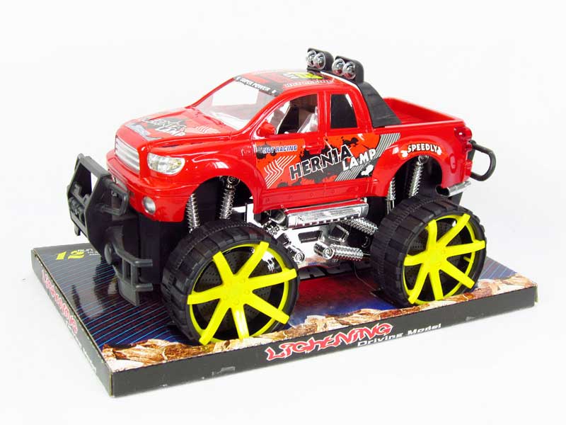 Friction Cross-country  Car W/L toys