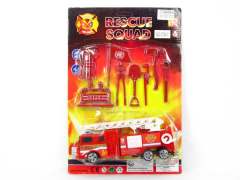 Friction  Fire Engine Set toys