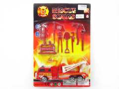 Friction  Fire Engine Set toys