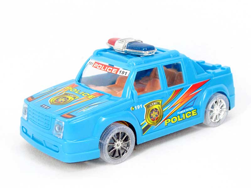 Friction Police Car W/M(2C) toys