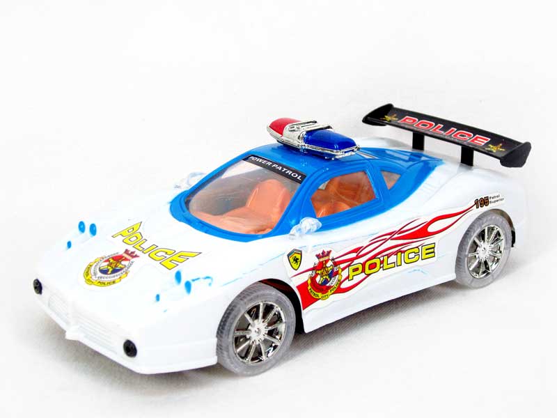 Friction Police Car W/M(2C) toys