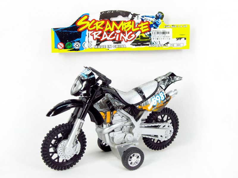 Friction Motorcycle W/L_M(3C) toys