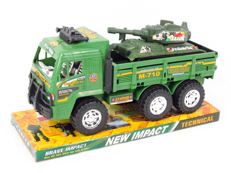 Friction Power Tow Tank toys