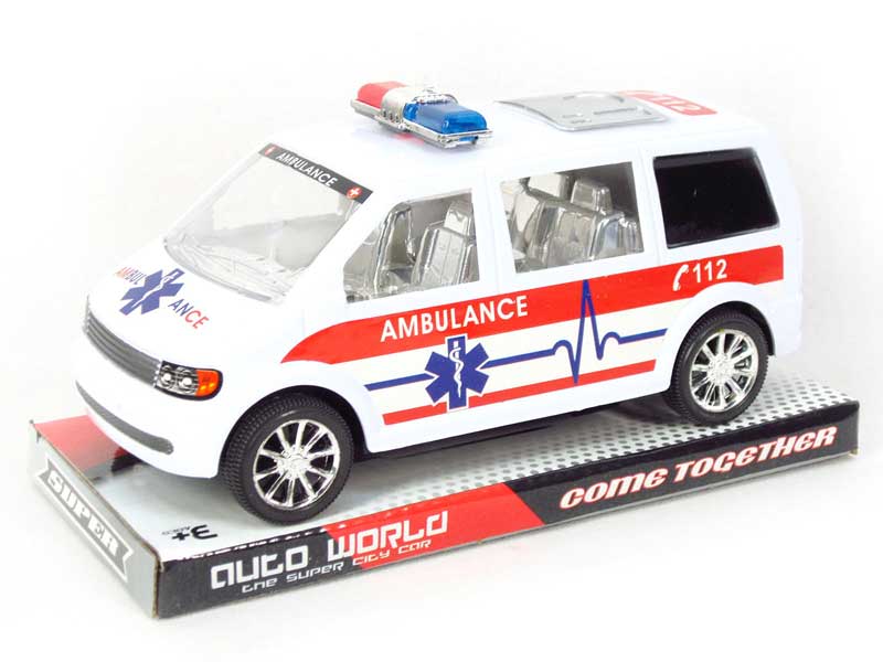 Friction Ambulance(2C) toys