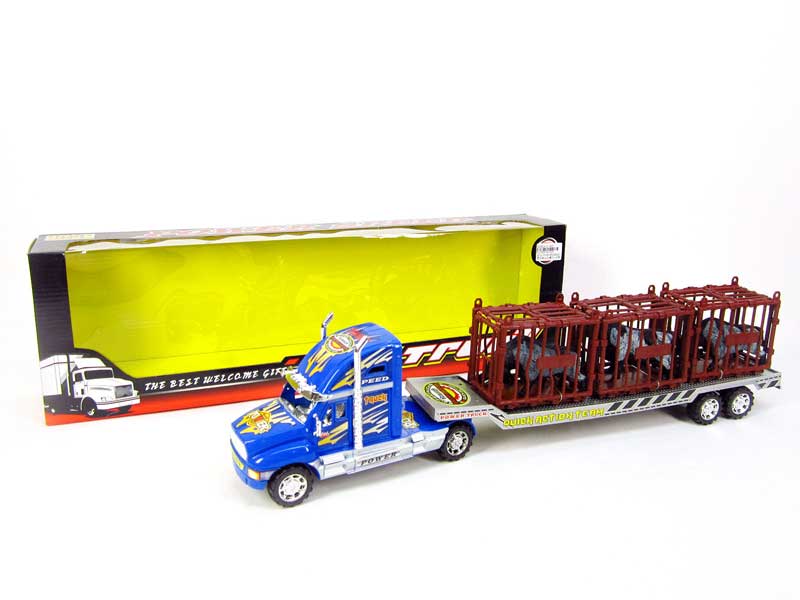 Friction Tow Truck Animal(3C) toys