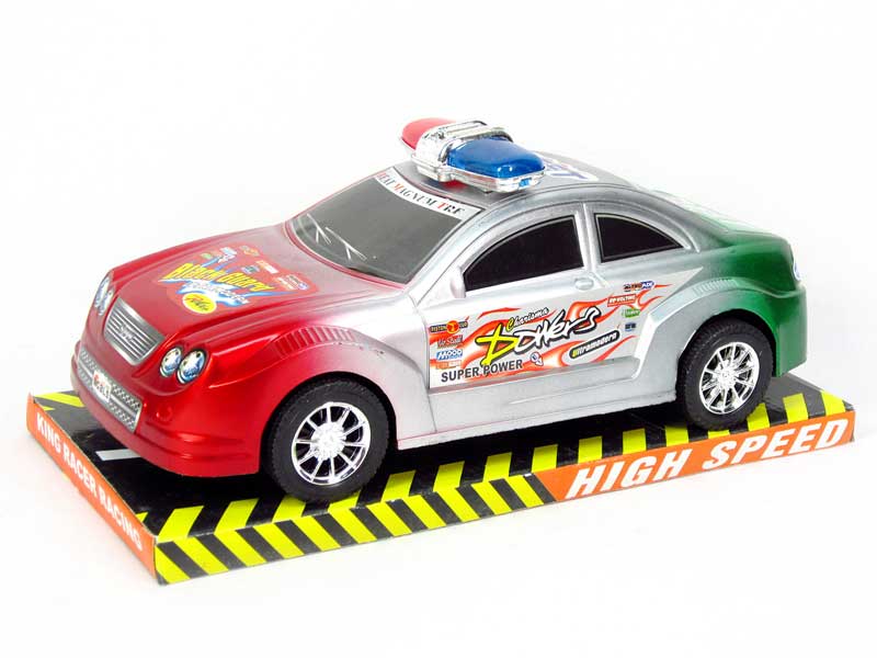 Friction Police Car toys