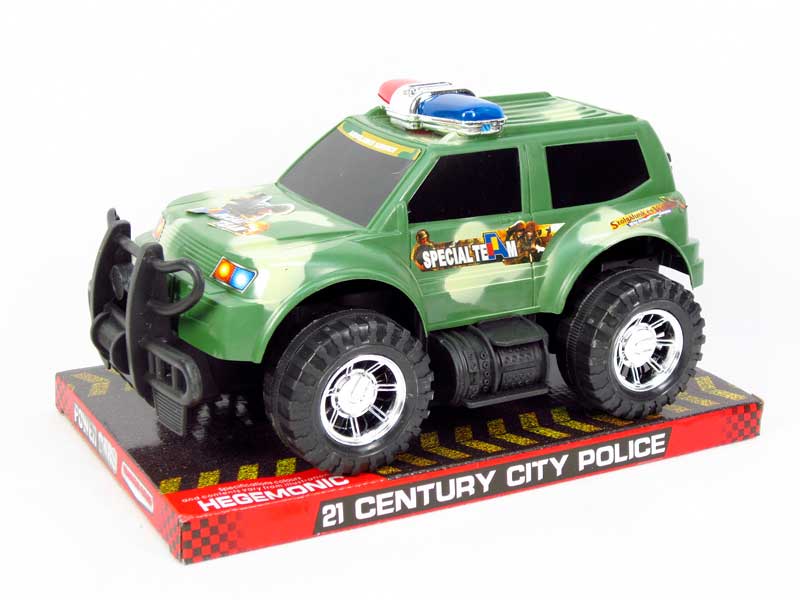 Friction Cross-country Police Car toys