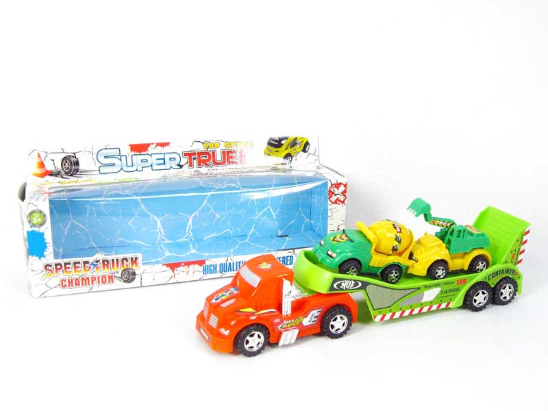 Friction Tow Construction Truck(2S) toys
