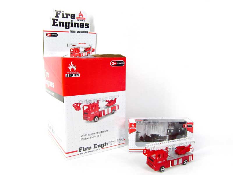 Friction Fire Engine W/M(12in1) toys