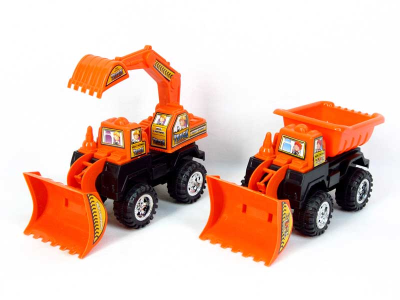 Friction Construction Truck(2S) toys