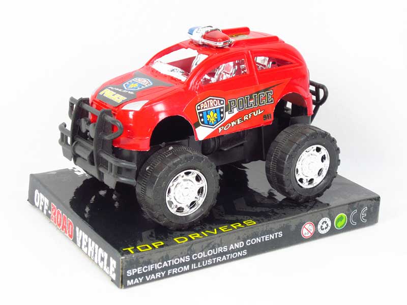 Friction Cross-country Police Car(2C) toys