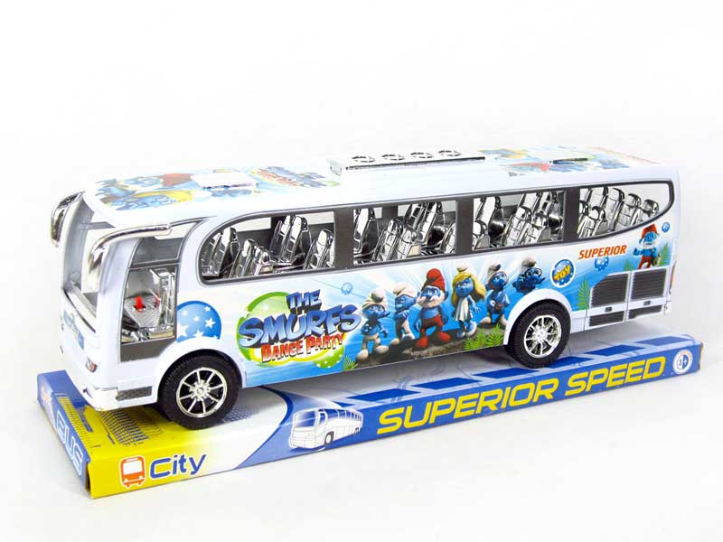 Friction Autobus W/L(2C) toys