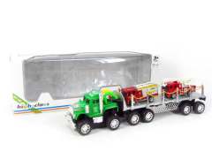 Friction Truck Tow Free Wheel Fire Engine(3C)