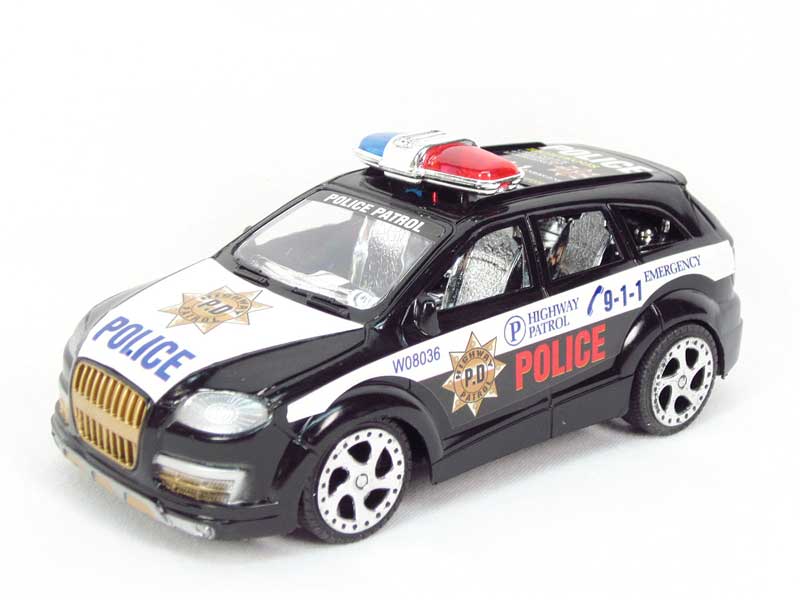 Friction Police Car(2C) toys