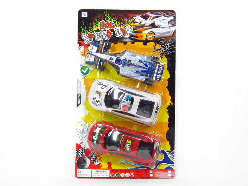 Friction Car & Pull Back Equation Car(3in1) toys