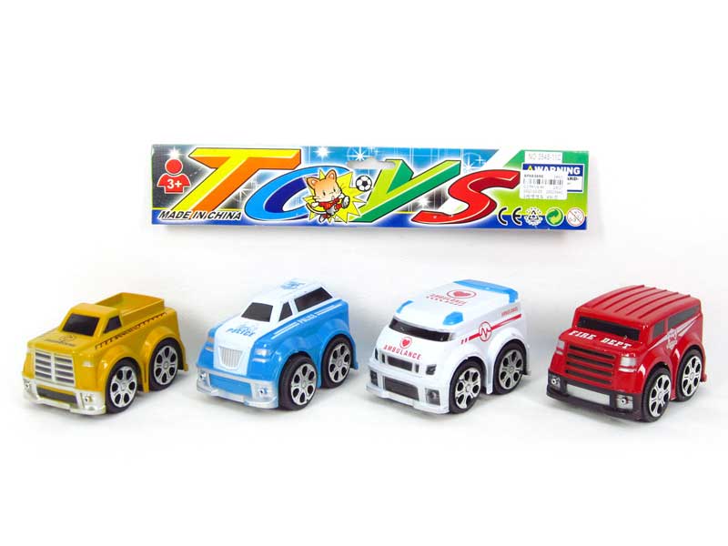 Friction  Car(4in1) toys