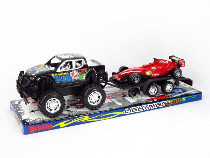Friction Cross-country Truck(3C) toys