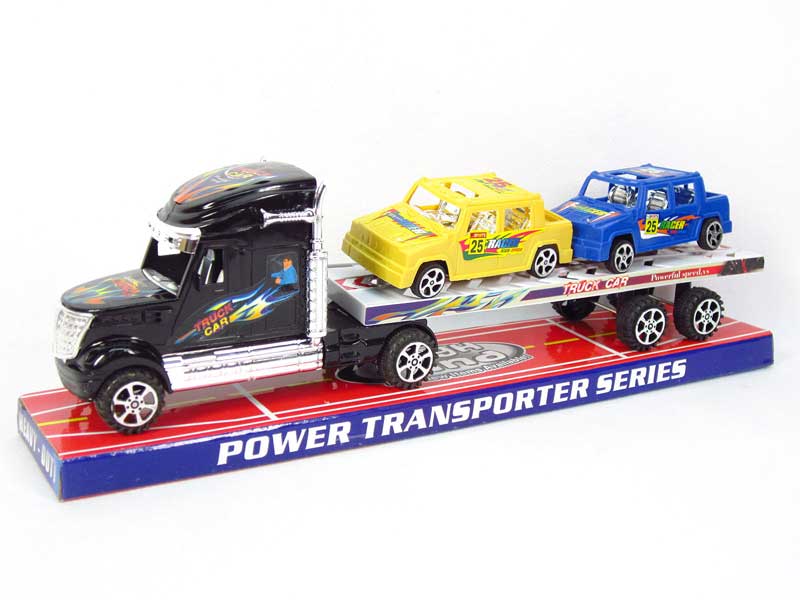 Friction  Truck Tow Free Wheel Car toys