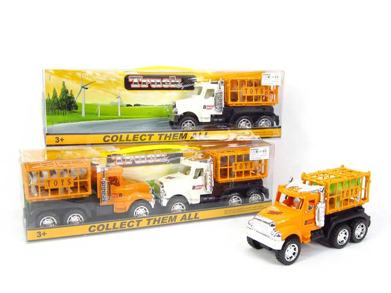 Friction Truck Tow Animal(2in1) toys