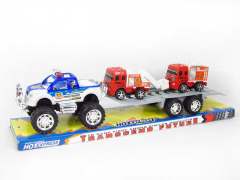 Friction Police Tow Truck(3C)