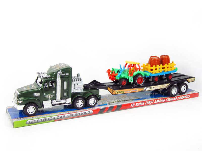Friction Truck Tow Friction Farmer Truck(2C) toys
