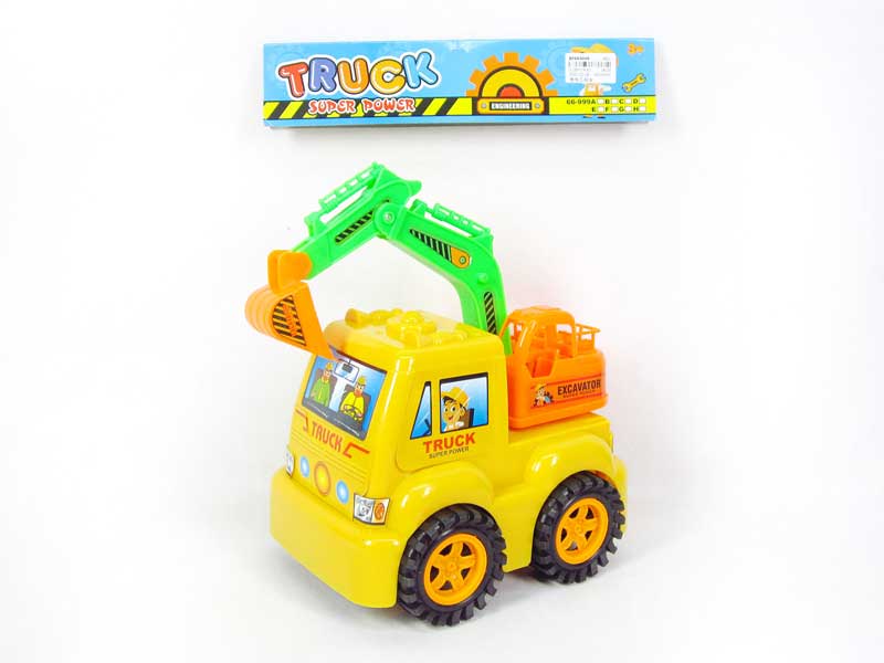 Friction Construction Truck toys