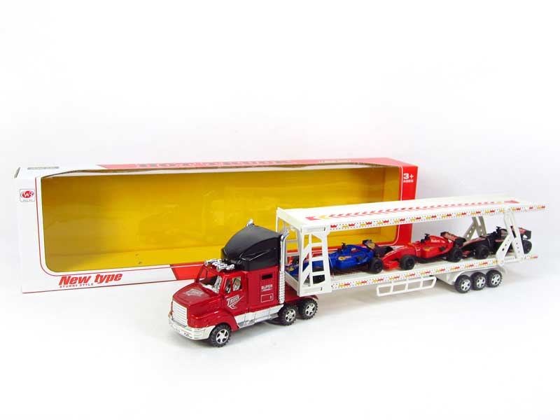 Friction Truck Tow Free Wheel Equction Car(3C) toys