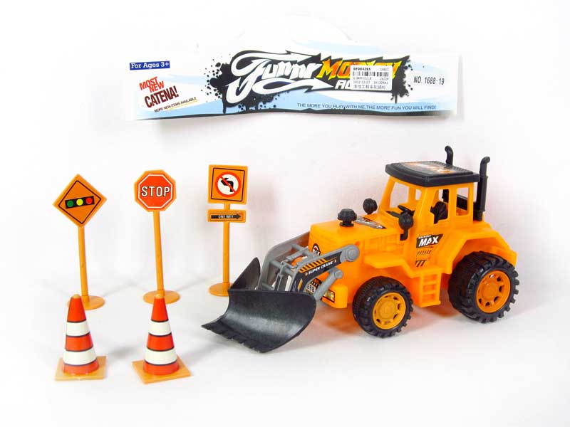 Friction Construction Truck W/Guide toys