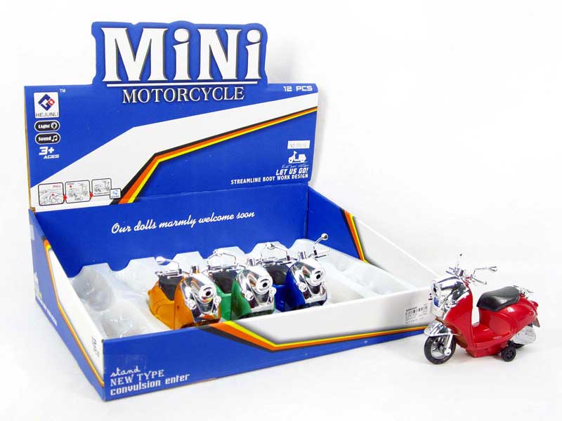 Friction Motorcycle(12in1) toys