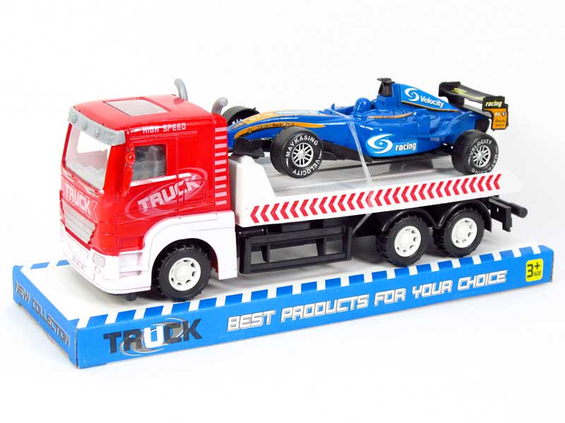 Friction Truck Tow Free Wheel Equction Car toys