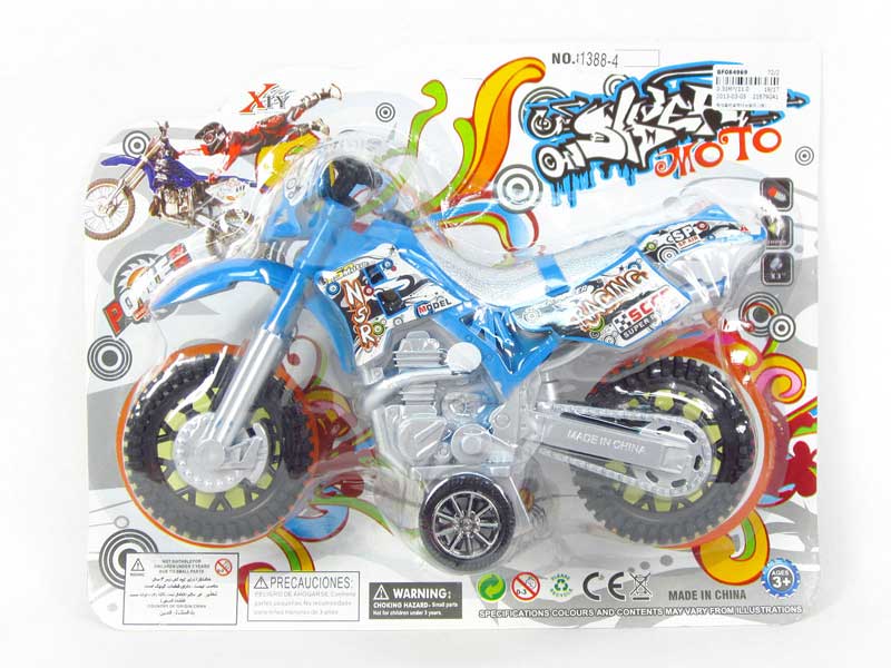 Friction Motorcycle W/L_M(4C) toys