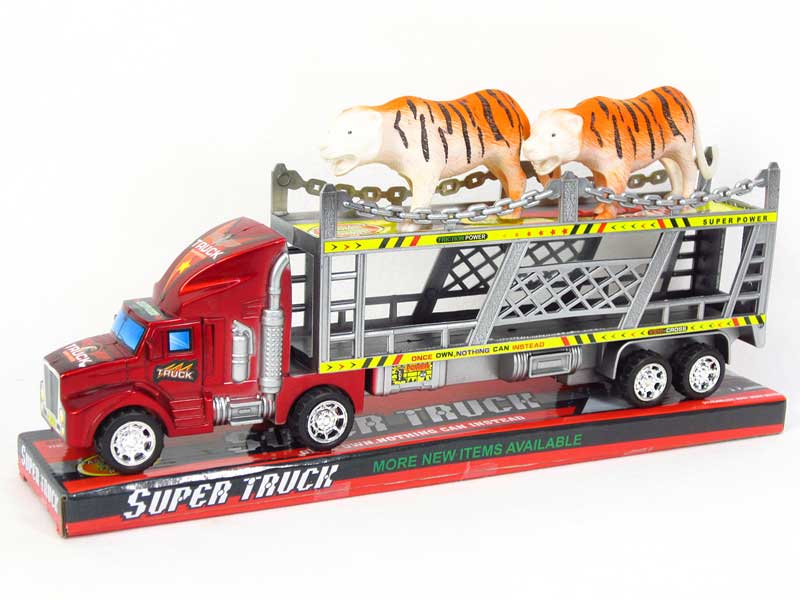 Friction Truck Tow Tiger(2C) toys