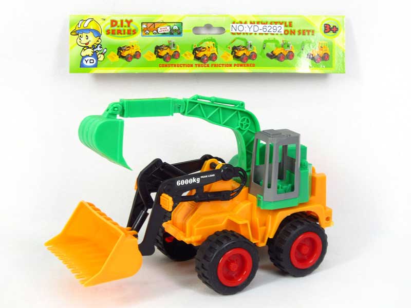 1：36 Friction Construction Truck toys