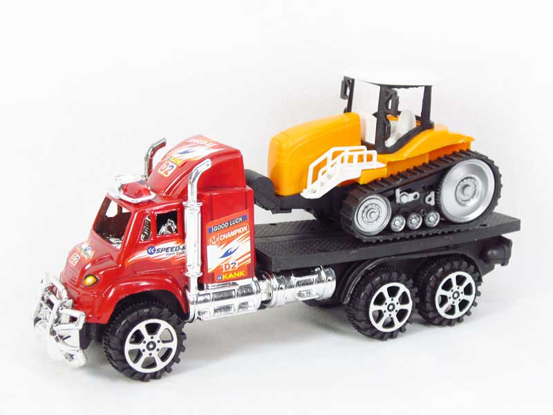 Friction Truck Tow Free Wheel Farmer Car(2C) toys