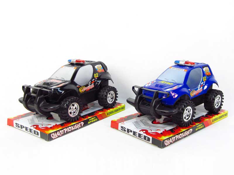 Friction Cross-country Police Car(3C) toys