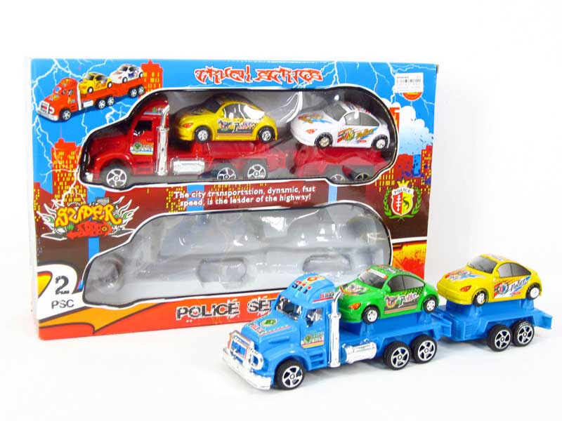 Friction Truck Tow Car(2in1) toys