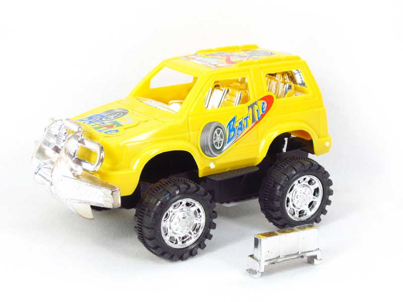 Friction Cross-country Police Car(4C) toys