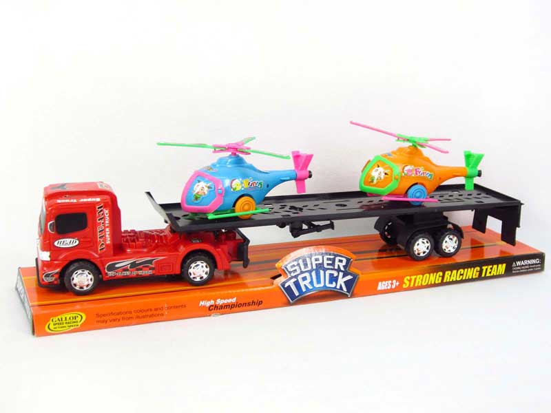 Friction Truck Tow Pull Line Plane(3C) toys