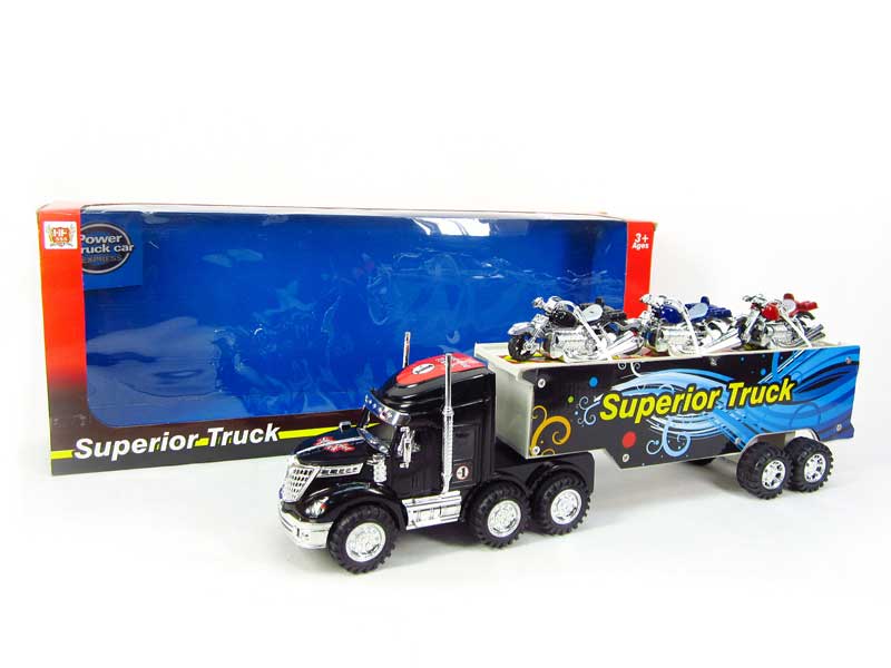 Friction Truck Tow  Free Wheel Cars(3C) toys