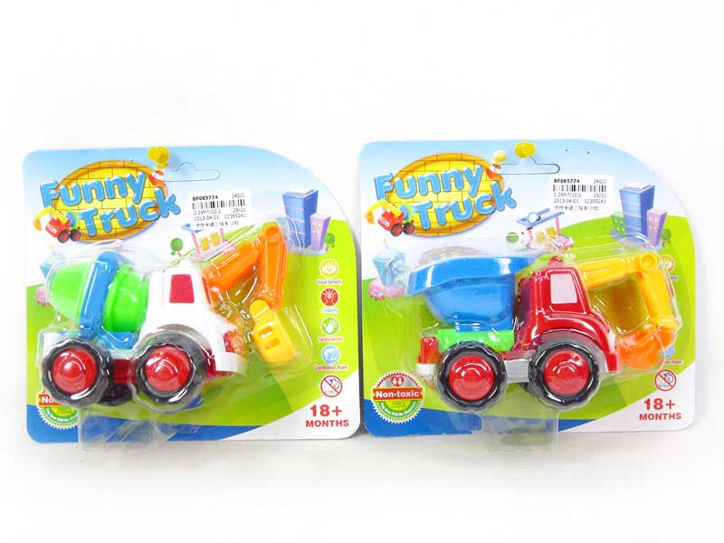 Friction Power Construction Truck(2S) toys