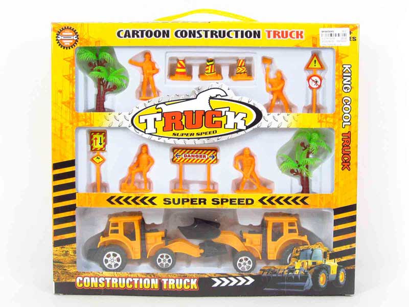 Friction Construction Truck Set(2in1) toys