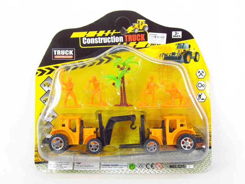 Friction Construction Truck Set(2in1) toys