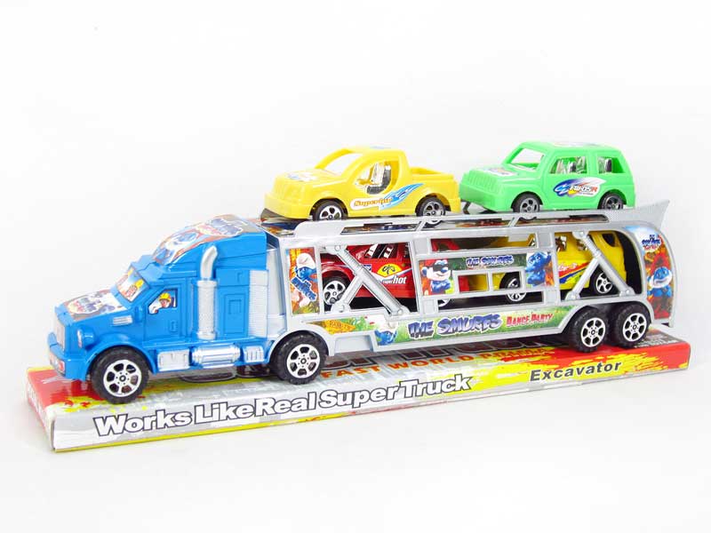 Friction Truck Tow Car(2C) toys