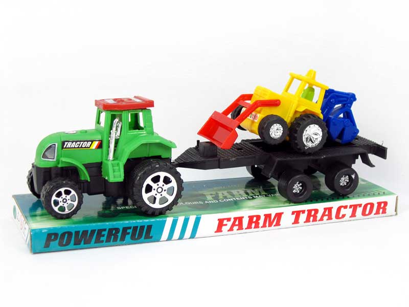 Friction Truck Tow  Construction Truck toys