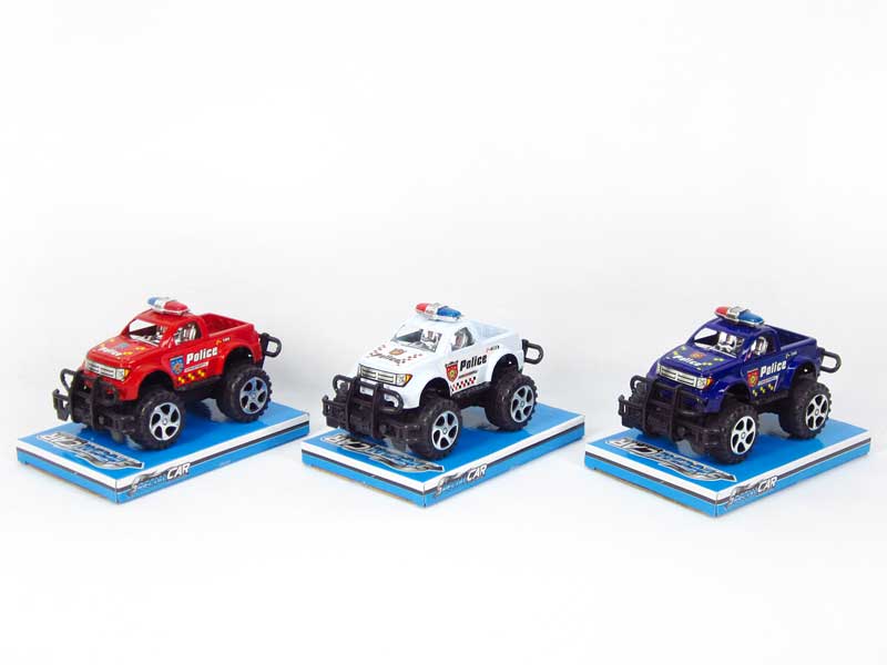 Friction Cross-country Police Car(3C) toys